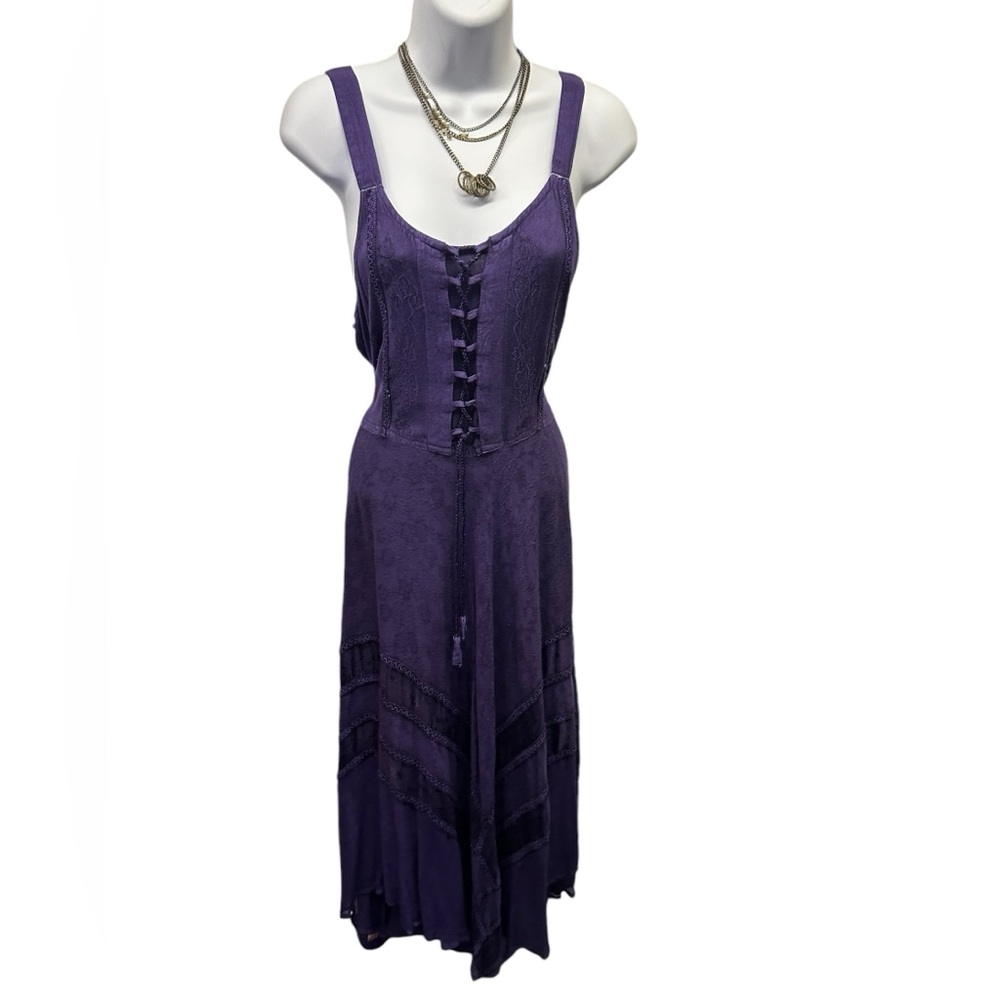 Boho Style Dress.   BL/RD14.  101